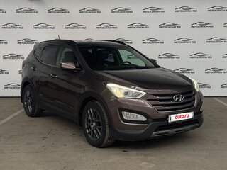 2013 Hyundai Santa Fe III, коричневый, 1499000 рублей, вид 2