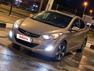2012 Hyundai Elantra V (MD), золотистый, 750000 рублей, вид 3