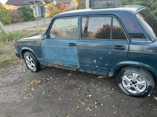 2007 Lada (ВАЗ) 2107, зелёный, 100000 рублей, вид 5