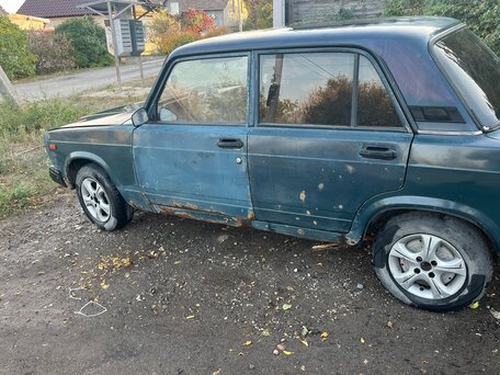 2007 Lada (ВАЗ) 2107, зелёный, 100000 рублей, вид 5