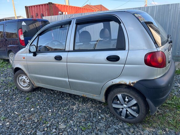 2007 Daewoo Matiz I Рестайлинг, серебристый, 150000 рублей - вид 3