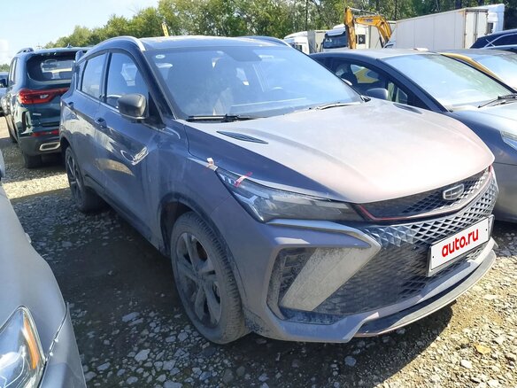 2023 Geely Coolray (Binyue Cool) I Рестайлинг, серебристый - вид 2