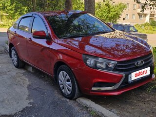 2017 Lada (ВАЗ) Vesta I, пурпурный, 780000 рублей, вид 3