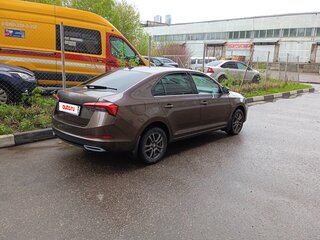2021 Skoda Rapid II, коричневый, 1900000 рублей, вид 3