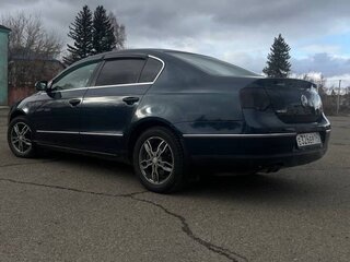 2008 Volkswagen Passat B6, синий, 750000 рублей, вид 3