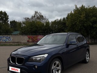 2013 BMW X1 18i I (E84) Рестайлинг, синий, 989000 рублей, вид 1