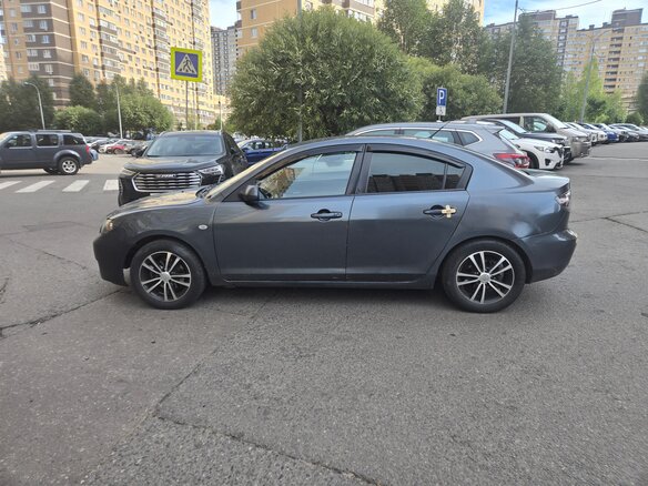 2008 Mazda 3 I (BK) Рестайлинг, серый, 450000 рублей - вид 2
