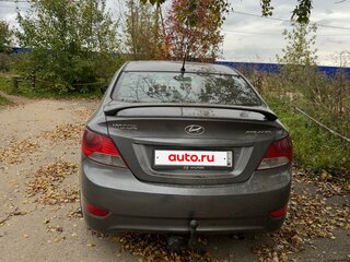 2013 Hyundai Solaris I, чёрный, 499000 рублей, вид 2