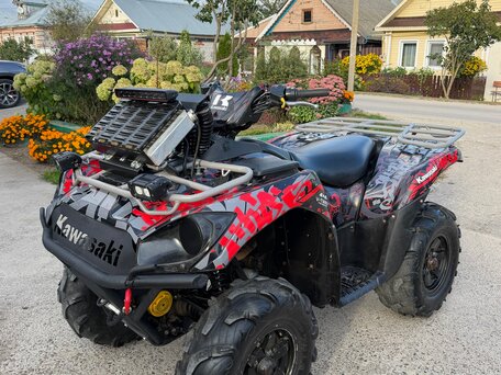 2015 Kawasaki KVF 750 Brute Force, чёрный, 550000 рублей, вид 1
