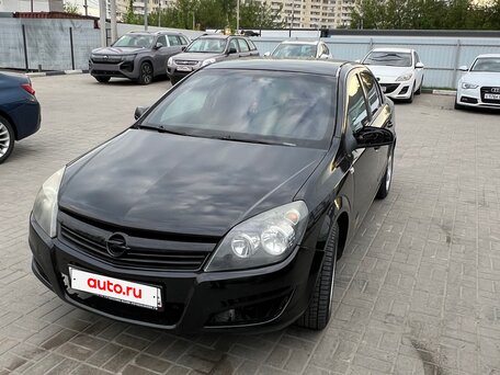 2007 Opel Astra H Рестайлинг, чёрный, 300000 рублей, вид 2