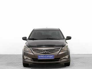 2016 Hyundai Solaris I Рестайлинг, серый, 1099000 рублей, вид 2