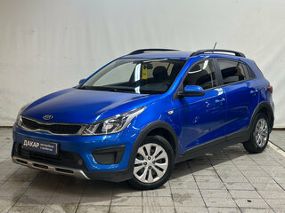 2018 Kia Rio X-Line IV, синий, 1520000 рублей, вид 1