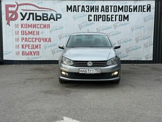2018 Volkswagen Polo V Рестайлинг, серебристый, 1300000 рублей, вид 2