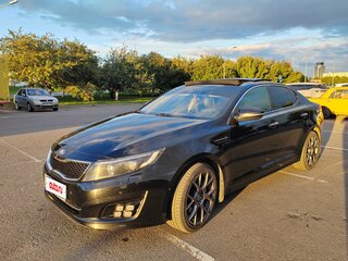 2014 Kia Optima III Рестайлинг, чёрный, 1520000 рублей, вид 1