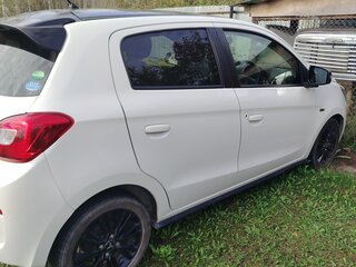 2019 Mitsubishi Mirage VI Рестайлинг 2, белый, 980000 рублей, вид 3