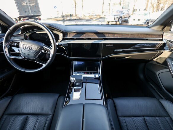 2021 Audi A8 Long 50 TDI IV (D5), серый - вид 9