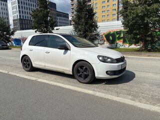 2011 Volkswagen Golf VI, белый, 700000 рублей, вид 2