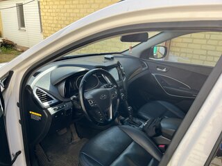 2013 Hyundai Santa Fe III, белый, 1600000 рублей, вид 5