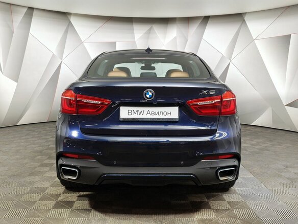 2018 BMW X6 40d II (F16), чёрный - вид 3