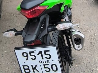 2013 Kawasaki Ninja 300, зелёный, 350000 рублей, вид 3