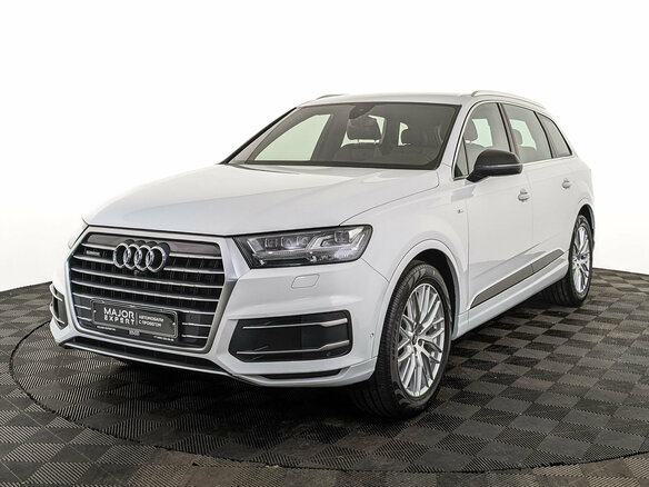 2019 Audi Q7 45 TDI II (4M) Рестайлинг, белый, 4850000 рублей