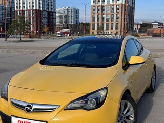 2013 Opel Astra GTC J Рестайлинг, жёлтый, 750000 рублей, вид 3
