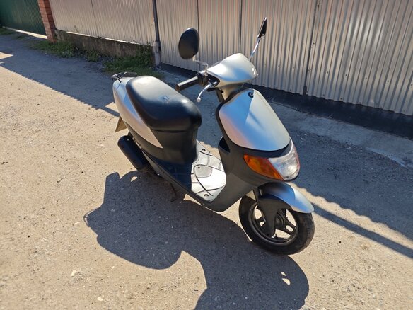 2000 Suzuki Lets 2, серебристый, 45000 рублей - вид 1