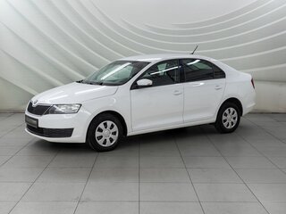2018 Skoda Rapid I Рестайлинг, белый, 1178000 рублей, вид 3