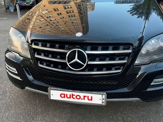 2011 Mercedes-Benz M-Класс 350 CDI III (W166), чёрный, 1450000 рублей, вид 1