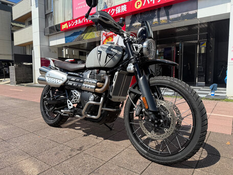 2024 Triumph Scrambler, серый, 1350000 рублей, вид 4