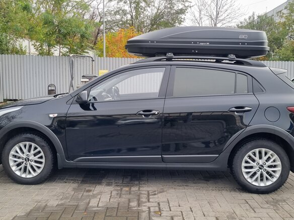 2019 Kia Rio X-Line IV, чёрный, 1540000 рублей - вид 7