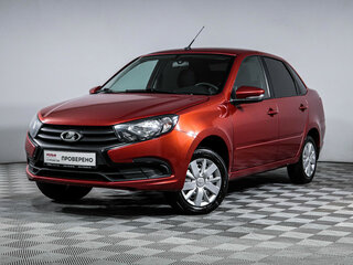 2022 Lada (ВАЗ) Granta I Рестайлинг, красный, 649000 рублей, вид 1