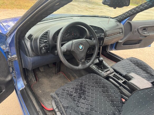 1998 BMW 3 серии 318i III (E36), синий, 1000000 рублей - вид 10