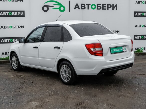 2019 Lada (ВАЗ) Granta I Рестайлинг, белый - вид 7