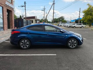 2012 Hyundai Elantra V (MD), синий, 900000 рублей, вид 4