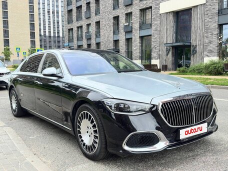2021 Mercedes-Benz Maybach S-Класс 580 II (Z223), чёрный, 15499000 рублей, вид 2