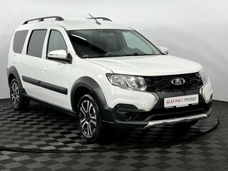 2021 Lada (ВАЗ) Largus Cross I, белый, 875000 рублей, вид 4