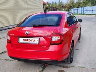 2019 Skoda Rapid I Рестайлинг, красный, 1400000 рублей, вид 5