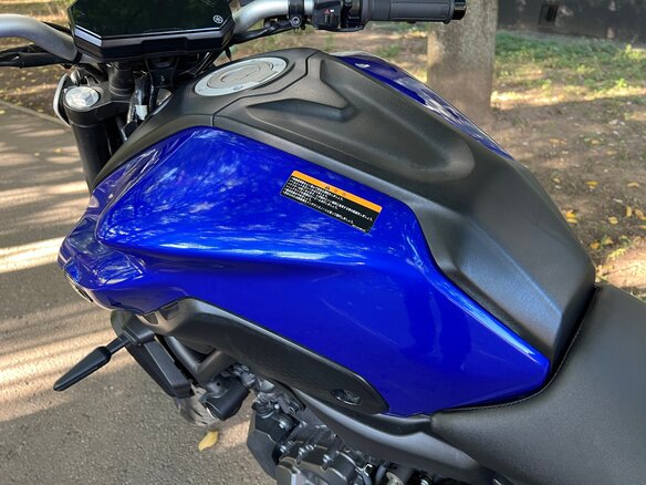 2021 Yamaha MT-07 (FZ-07), синий - вид 8