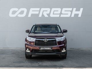 2014 Toyota Highlander III (XU50), красный, 2320000 рублей, вид 3