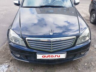 2007 Mercedes-Benz C-Класс 200 III (W204), чёрный, 900000 рублей, вид 1