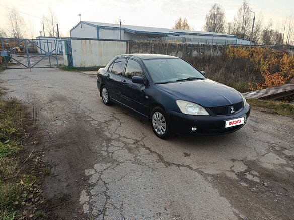 2006 Mitsubishi Lancer IX Рестайлинг, синий, 120000 рублей - вид 4