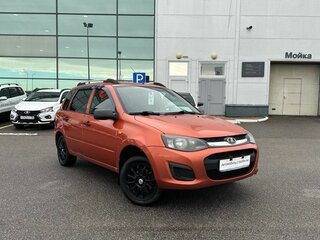 2015 Lada (ВАЗ) Kalina II, оранжевый, 249000 рублей, вид 2