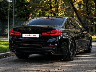 2018 BMW 5 серии 530d xDrive VII (G30/G31/G38), чёрный, 5000000 рублей, вид 2