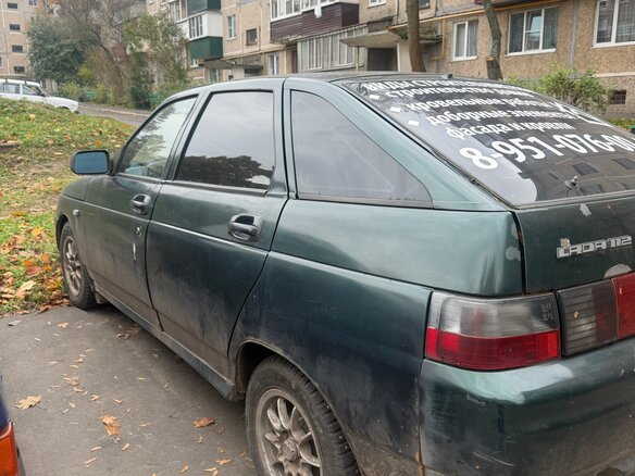 2004 Lada (ВАЗ) 2112, зелёный, 100000 рублей - вид 2
