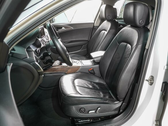 2015 Audi A6 IV (C7) Рестайлинг, белый - вид 10