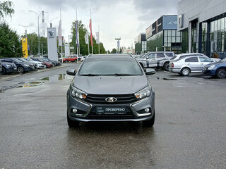 2021 Lada (ВАЗ) Vesta SW I, серый, 1060000 рублей, вид 2