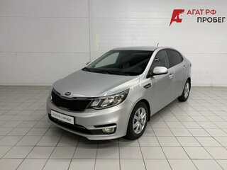 2016 Kia Rio III Рестайлинг, серебристый, 1080000 рублей, вид 1
