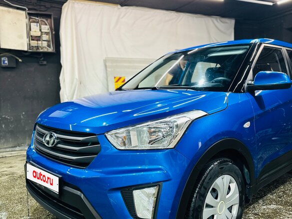 2017 Hyundai Creta I, синий - вид 1