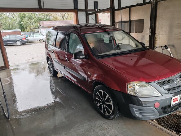 2014 Lada (ВАЗ) Largus I, пурпурный, 325000 рублей - вид 2